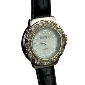 White House Black Market Watch with Black Leather Band